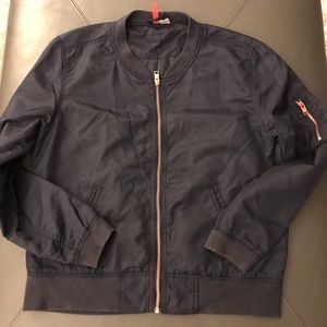 Navy Bomber Jacket